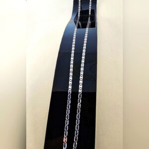 Italian 925 Sterling Silver 2.0mm Chain Necklace 24" (long)